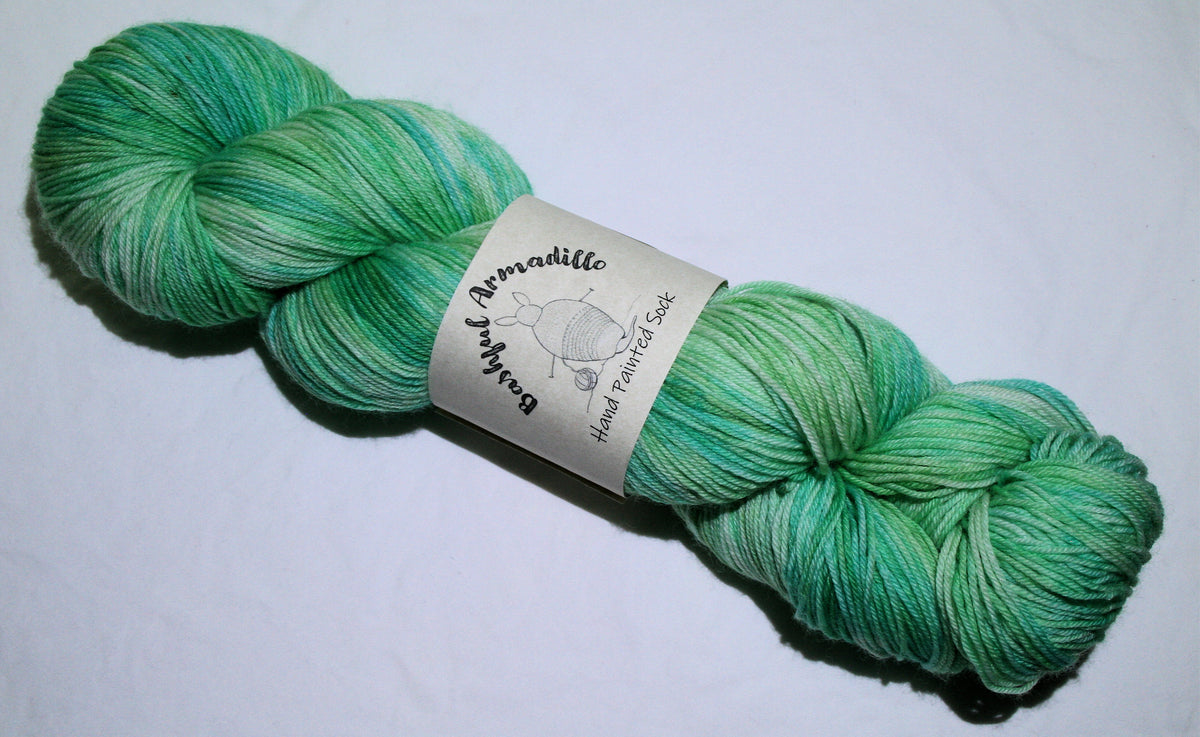 Orange Blossom Special - Fingering/Sock Yarn – Bashful Armadillo Fibers