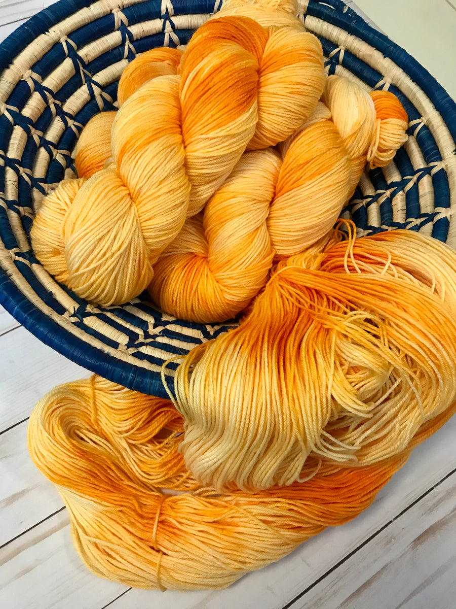 Orange Blossom Special - Fingering/Sock Yarn