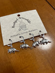 Bashful Armadillo Stitch Markers