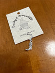 Bashful Armadillo Stitch Markers