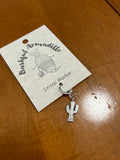 Bashful Armadillo Stitch Markers
